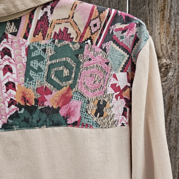 Vintage Tapestry Button Down Shirt - Picture 4 of 8